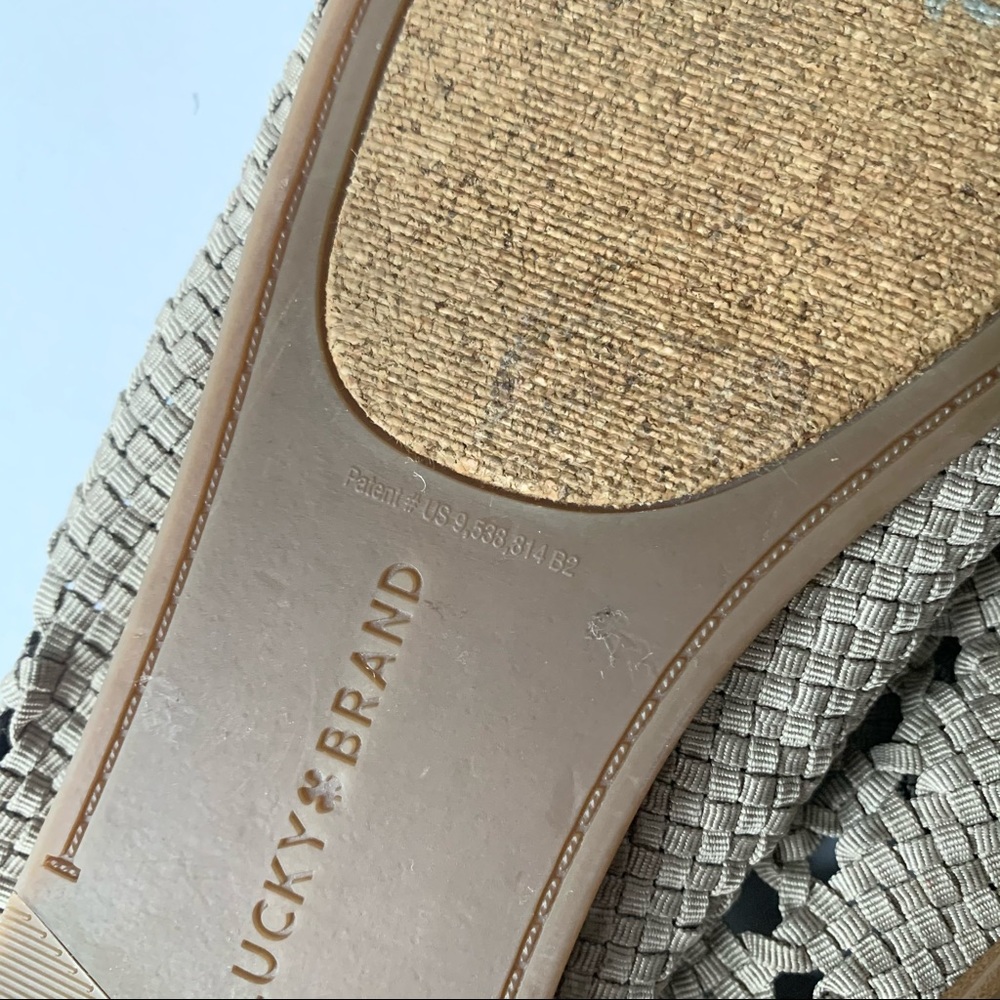 Lucky Brand Slip-on Woven Loafers - Picture 6 of 6